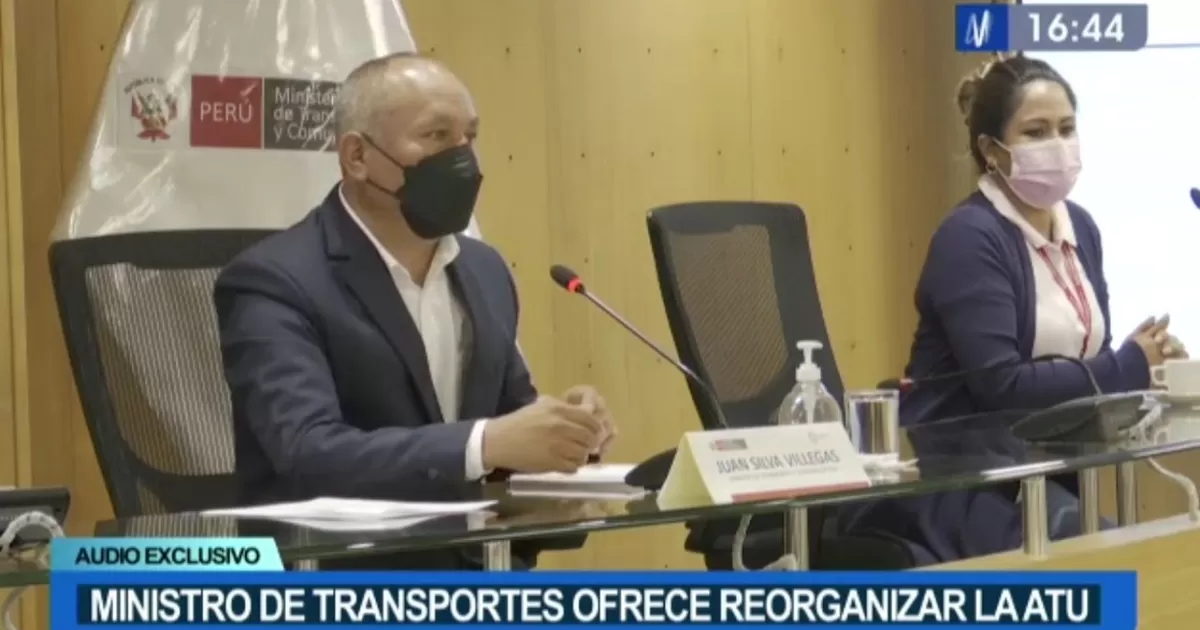 MTC: Ministro Silva ofrece extender autorización a transportistas por 10 años