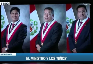 El ministro y los niños