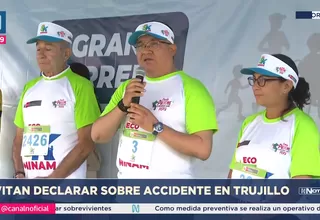 Ministros evitan declarar sobre accidente en Trujillo