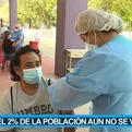 Minsa: El 2% de la población del Perú todavía no se vacuna contra COVID-19
