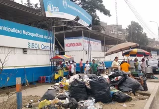 Minsa declara a Comas en emergencia sanitaria por acumulación de basura