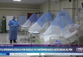 Minsa emite una alerta ante riesgo de enfermedades por El Niño