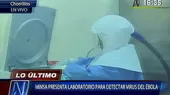 Minsa presentó laboratorio de bioseguridad para detectar virus del Ébola - Noticias de laboratorio-movil