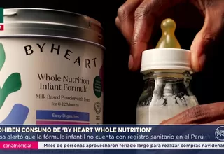 Minsa reitera que fórmula infantil ByHeart no debe ser consumida