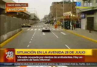 Así fluye el tránsito en la recuperada Av. Aviación 