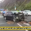Miraflores: accidente vehicular dejó un fallecido y un herido