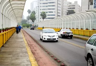 Miraflores: cierran puente Villena de manera parcial