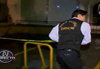 Miraflores: asaltantes y agentes de seguridad se enfrentaron a balazos