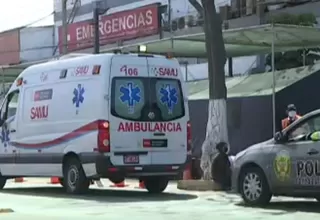 Miraflores: desmantelan ambulancias del hospital Casimiro Ulloa