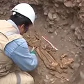 Hallan restos humanos de m&aacute;s de 1300 a&ntilde;os en Miraflores