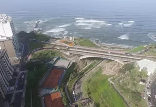 Miraflores: inauguraron el puente mellizo Villena Rey