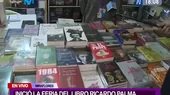 Miraflores: Inició la Feria del Libro Ricardo Palma - Noticias de feria-pirotecnicos