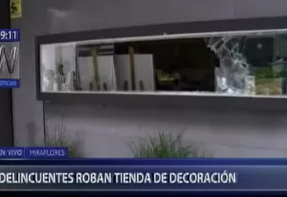 Miraflores: roban tienda de productos especializados en cocina