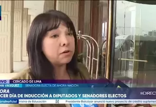 Mirtha Vásquez cuestiona crédito suplementario del Ejecutivo