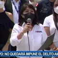 Mirtha Vásquez sobre derrame de petróleo: No quedará impune este delito ambiental