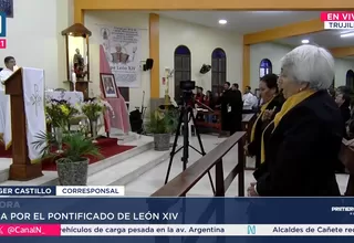 Misa en Trujillo en honor al Papa León XIV emociona a fieles