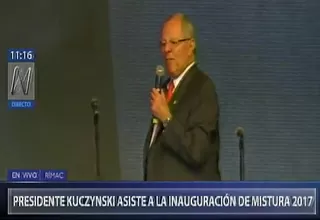 Mistura 2017: PPK anunció creación de campo ferial para eventos gastronómicos