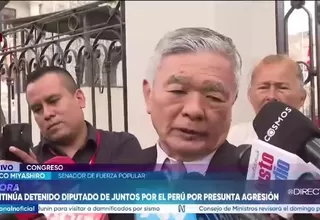 Miyashiro: "Las autoridades competentes deben investigar el caso Julián Pérez Mallqui"