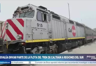 MML evalúa enviar flota de trenes a regiones del sur