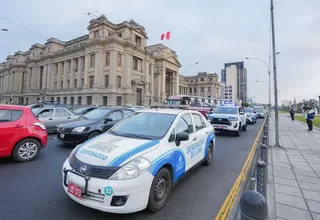 MML dispuso el restablecimiento de la circulación vehicular en el Centro Histórico de Lima
