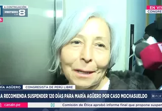 Caso 'Mocha Sueldo': Ética aprueba sanción contra María Agüero por cobros a trabajadores