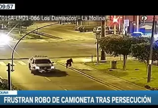 La Molina: Agentes de la Policía y del serenazgo iniciaron persecución en contra de delincuentes