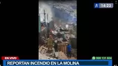 La Molina: Reportan incendio en una vivienda en Musa - Noticias de molina