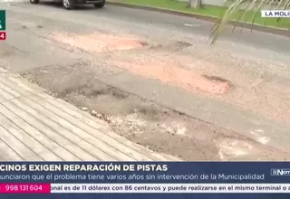 La Molina: Vecinos exigen reparación de pistas