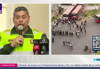 Monroy reporta detenciones y decomiso de explosivos durante paro