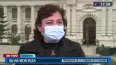 Silvia Monteza: "Saludamos la iniciativa del Gobierno de hacer un cambio" - Noticias de Silvia Arispe