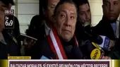 Morales: Becerril me dijo que Julio Gutiérrez era el candidato de su bancada al CNM - Noticias de baltazar-lantaron