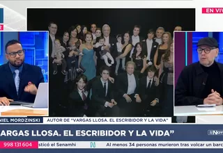 Mordzinski y su último retrato a Vargas Llosa: "Nunca morirá"