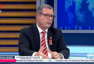 Morgan Quero: Mensaje a la Nación fue sustancioso y transparente