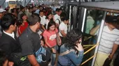 MTC: 7 de cada 10 mujeres fueron víctimas de acoso en el transporte público en Lima - Noticias de transporte-publico