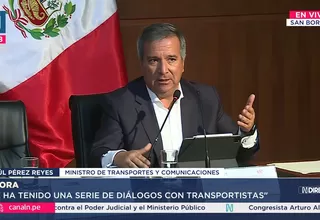 MTC denuncia que el paro de transportistas tiene fines políticos