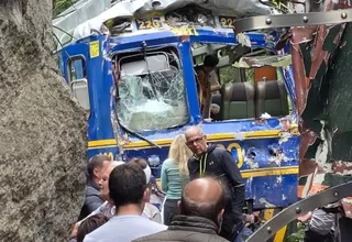 MTC investiga choque de trenes entre Ollantaytambo y Machu Picchu