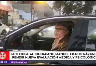 MTC pide nueva evaluación médica y psicológica para Manuel Liendo Rázuri