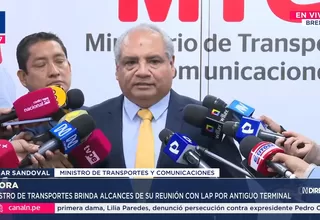 MTC tras reunión con LAP: "Jorge Chávez es un solo aeropuerto"