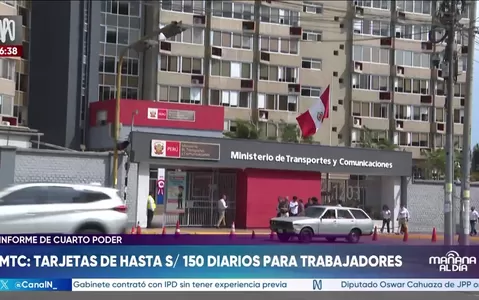 MTC: Tarjetas de hasta 150 soles diarios para trabajadores