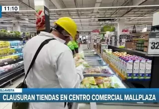 Municipalidad de Bellavista clausuró tres tiendas en centro comercial Mall Plaza