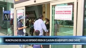 Municipalidad del Callao defendió clausura temporal del Aeropuerto Jorge Chávez - Noticias de Ku��lap