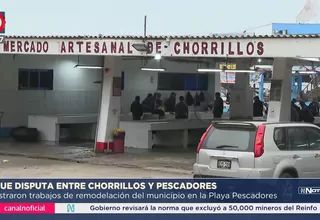Municipalidad de Chorrillos bloquea vía por conflicto en muelle