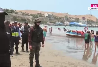 Municipalidad de Chorrillos fiscaliza consumo de alcohol y comida en playa Agua Dulce