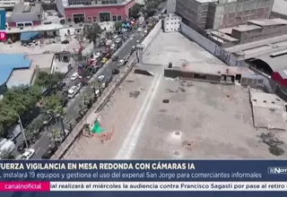 Municipalidad instala cámaras IA y propone reubicar ambulantes