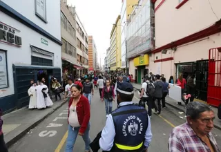 Municipalidad de Lima anunció medidas para prevenir tragedias en Mesa Redonda