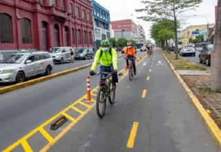 La MML habilitó 4.4 kilómetros de ciclovías temporales