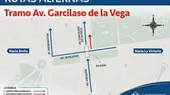 Municipalidad de Lima modifica tránsito en tramo de avenida Garcilaso por ciclovía temporal - Noticias de ciclovias