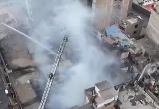 Municipalidad de Lima no descarta que incendio haya sido provocado