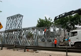 Municipalidad de Lima: Puente Huaycoloro permanecerá cerrado hasta este domingo