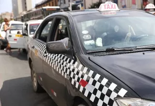 Municipalidad de Lima sancionó a más de 50 taxistas por no tener franja a cuadros